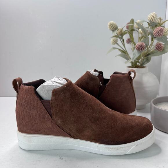 Ryka Vera Suede Casual Sneaker Boot Slip On Brown Women's 11M Tried On - Picture 6 of 9